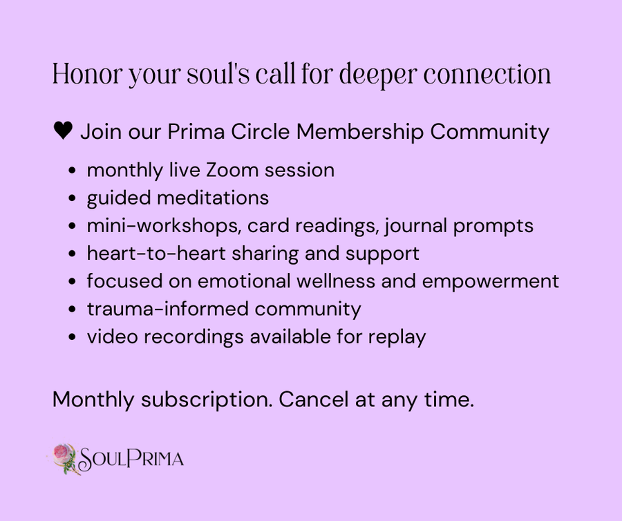 Live Prima Circle Membership Community