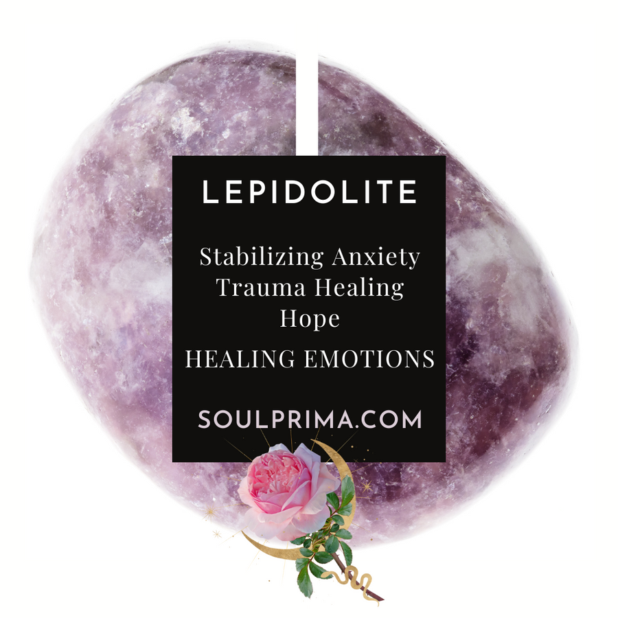 Lepidolite Obelisk for Emotional Healing, XL Tower 7x2x1.5